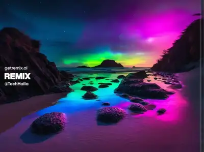 Bioluminescent Scene Prompt Template