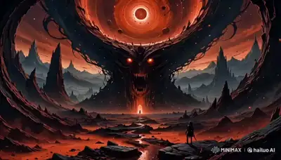 Mysterious Red Planet Reveal Prompt