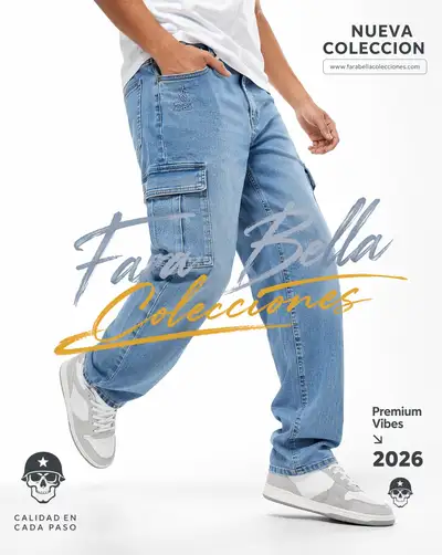 Cargo jeans studio product advertisement