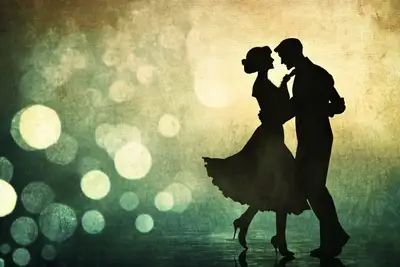 Jazz Age Silhouette Reverie