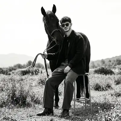 Fine-Art Fashion Editorial with Horse