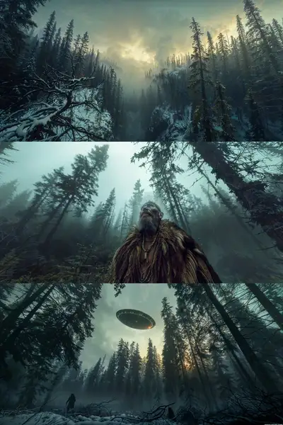 OVNI dans la forêt du Yukon