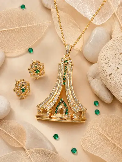 Martyrs Memorial Gold Pendant Jewelry Campaign