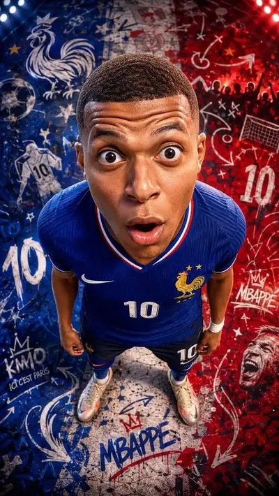 Pôster de caricatura de jogador de futebol belga