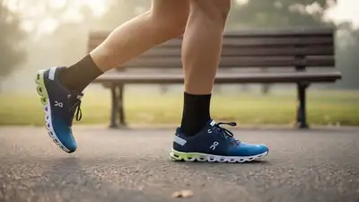 Cinematic Morning Runner Tracking Shot