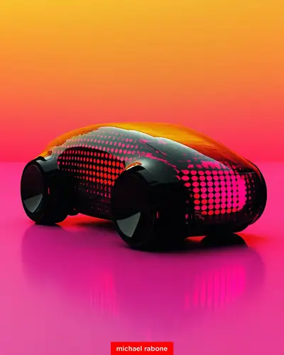 Futuristic Car Midjourney Prompt