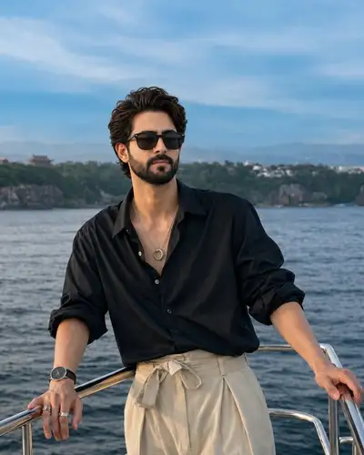 Luxury Yacht Lifestyle Portrait