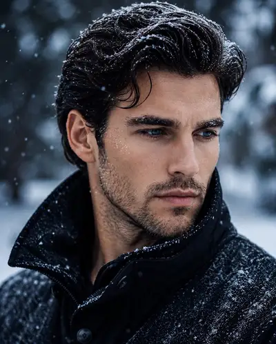 Ultra-Realistic Winter Portrait with Reference Face