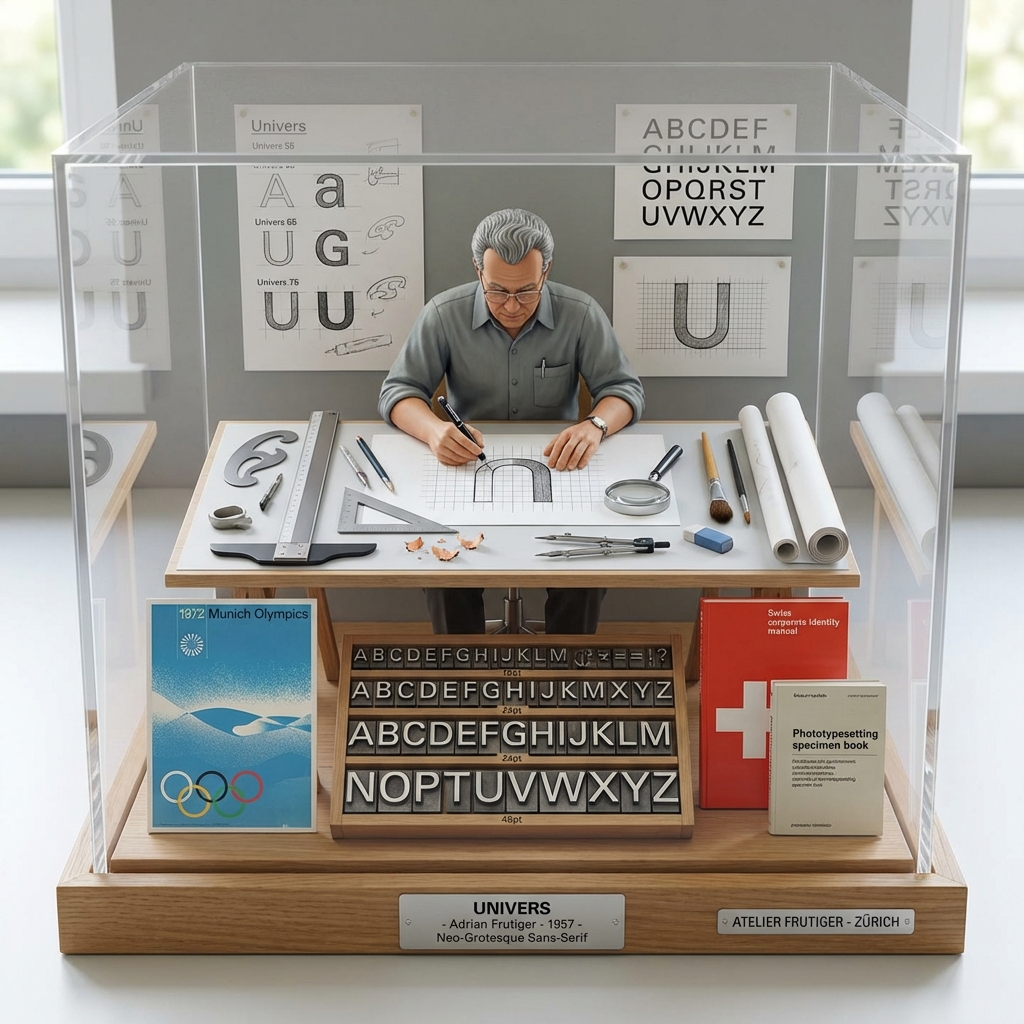 Typography Designer Desk Diorama Generator