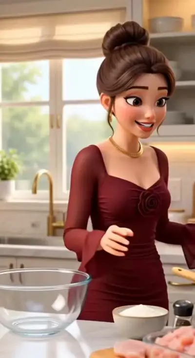 Vidéo de cuisine de boulettes de poulet au fromage, seconde par seconde