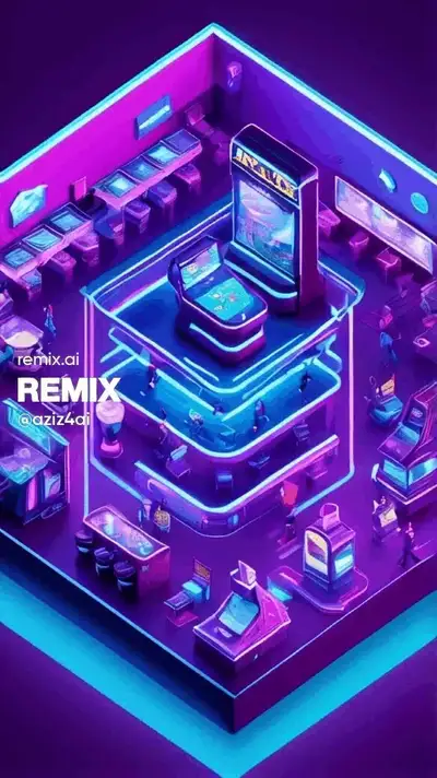 Isometric Social Media Design Prompt