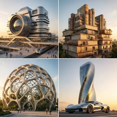 Generador de Transformación de Objetos en Edificios Arquitectónicos
