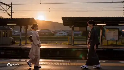 Cinematic Japanese Romance Short Film Prompt