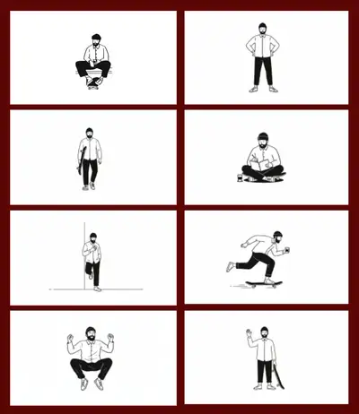 Character Pose Variation Prompts for Nano Banana