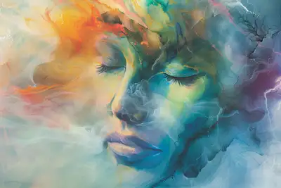 Chromatic Convergence Art Prompt