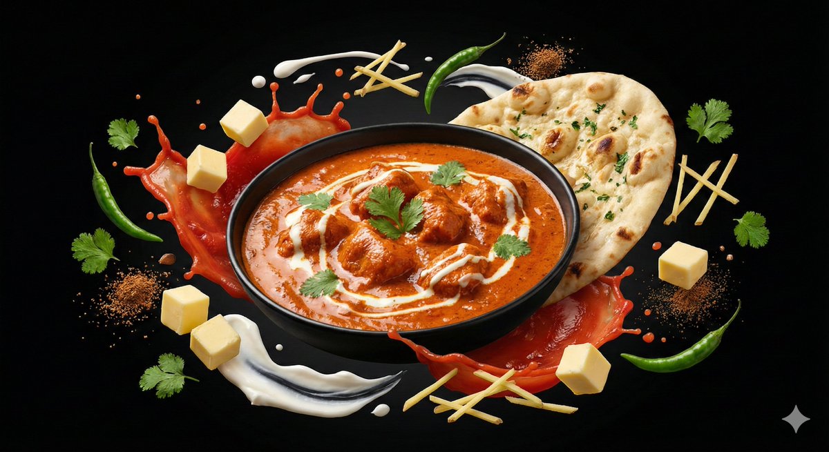 Ingredient Orbit Food Photography Template