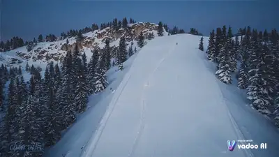 Alpine Skiing Cinematic Multi-Shot Prompt