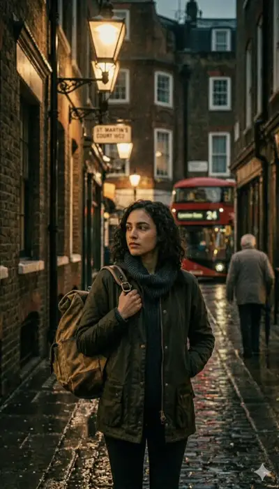 Cinematic London Alley Street Photography Prompt