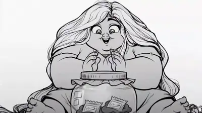 Slapstick Jar Candy Cartoon Animation