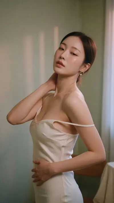 Elegant Korean Idol Film Portrait