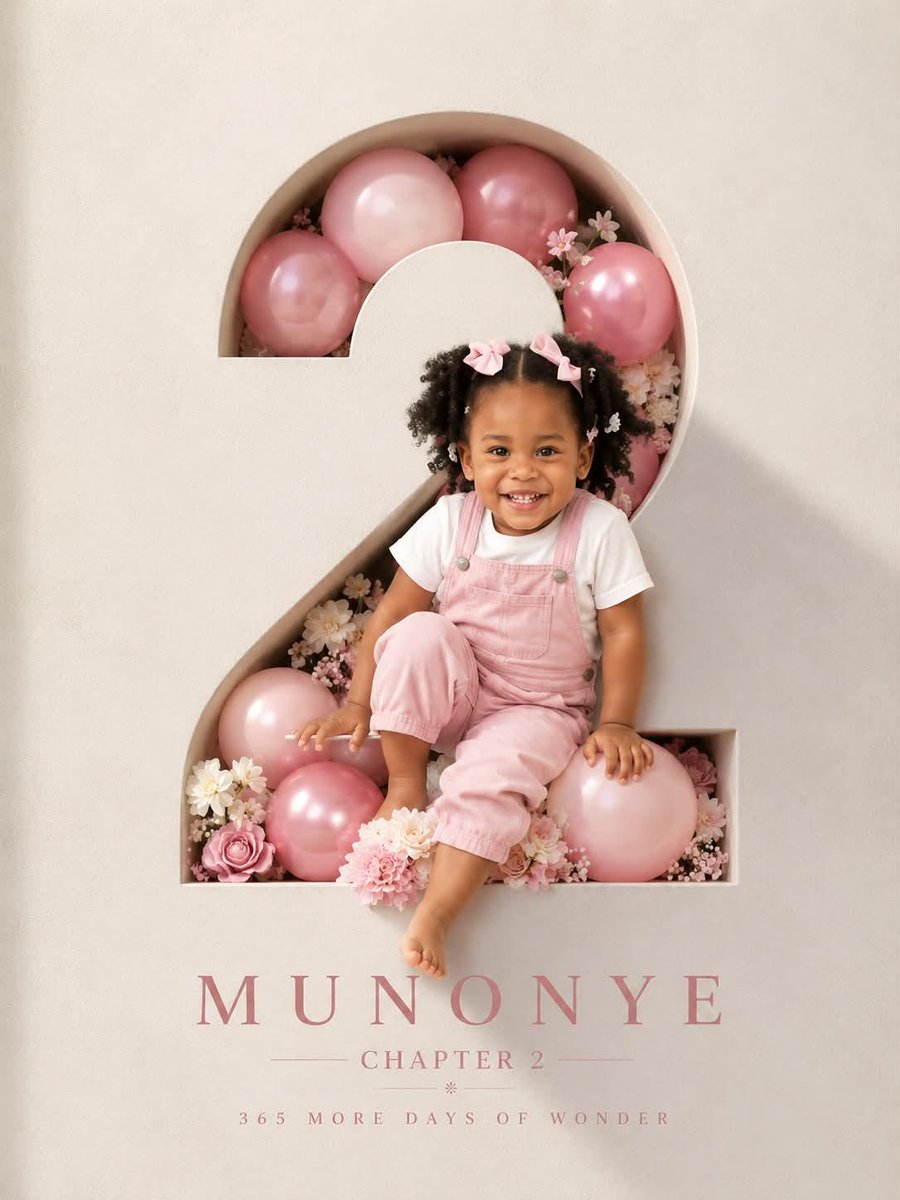 Luxury Carved-Number Birthday Poster (GPT Image)