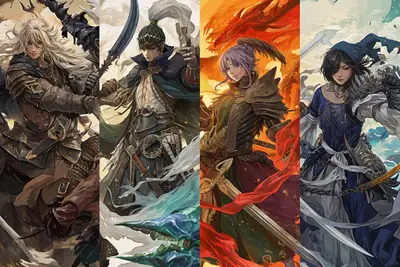 Character Concepts Grid