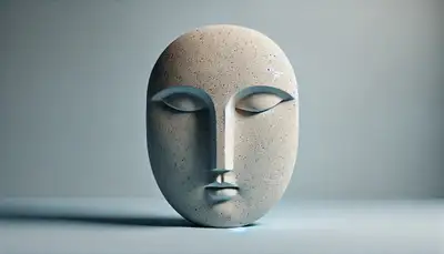 Concrete Sculpture Art Prompt