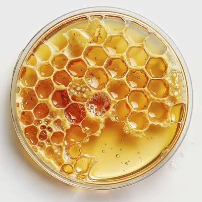 Honey Ingredient Shot with Honeycomb