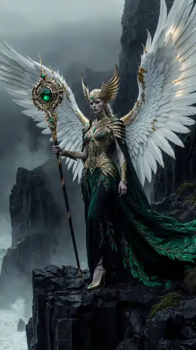 Celestial Phoenix Elven Empress