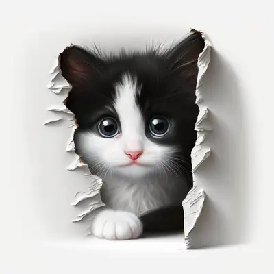 Chibi Anthropomorphes Tier-Märchenjunges