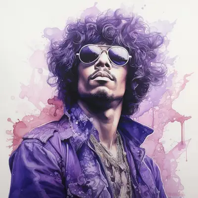 BIC Pen Style Character Illustration Prompt