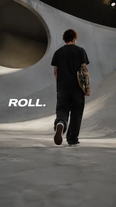 Campagne éditoriale premium pour skatepark
