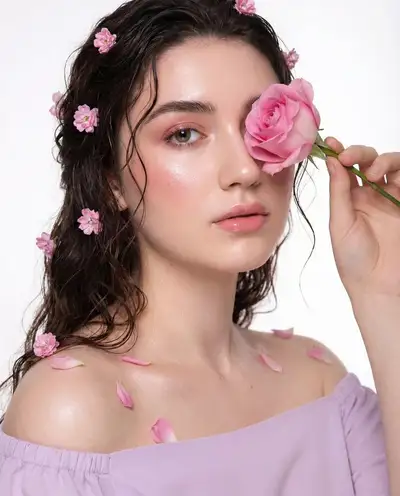 Hyper-Realistic Feminine Portrait with Face Preservation