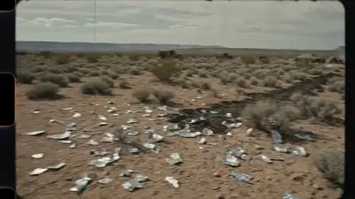 Vintage 35mm UFO Crash Site Video