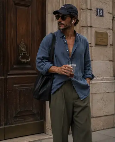 Vintage European Street Style Portrait