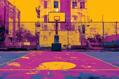 Pop-Art-Vorlage für urbane Ikonen
