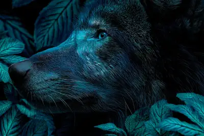 Bioluminescent Nightshade Portrait Prompt