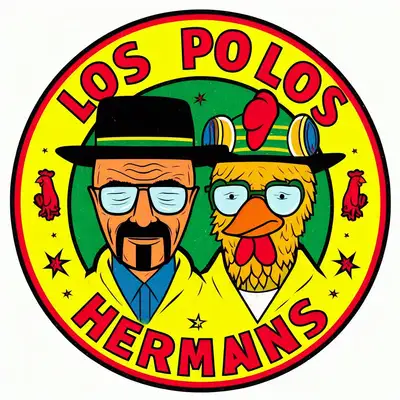 Los Pollos Hermanos Logo Recreation Prompt