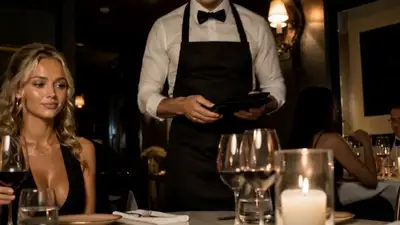 Filmische Restaurantszene mit überraschender Wendung bei der Rechnungsteilung