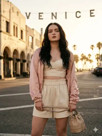Venice Golden Hour Fashion Portrait