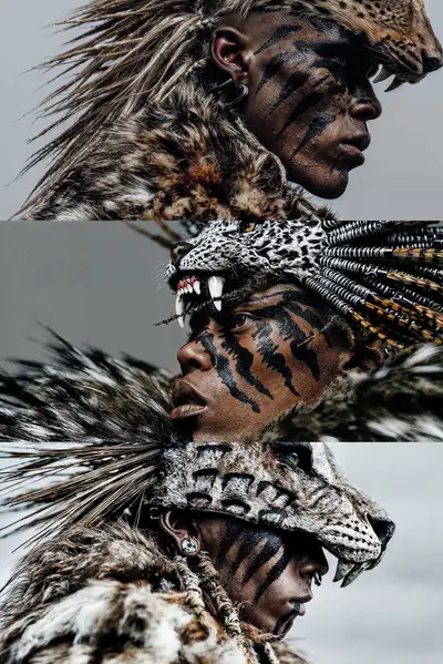 Cinematic Apex Predator Portrait