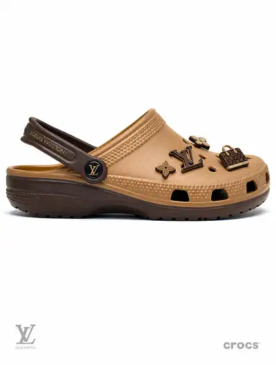 Branded Crocs clog collaboration product photo