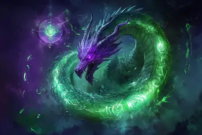 Arcane Rune Nexus Illustration Prompt