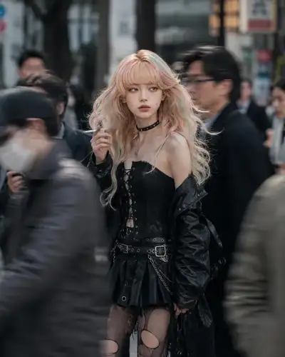 Ultra-Realistic Cinematic Street Portrait