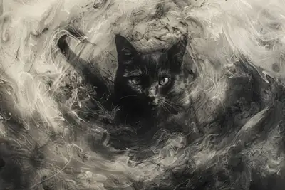 Nebulous Narrative Abstract Art Prompt