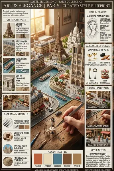 Paris Curated Style Blueprint Infographic