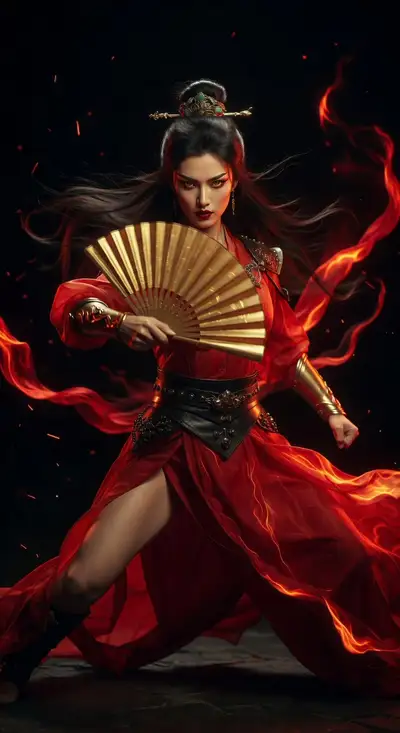 Cinematic Warrior Goddess Editorial Upgrade