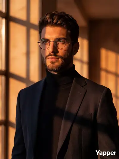 Cinematic Portrait with Yapper Watermark
