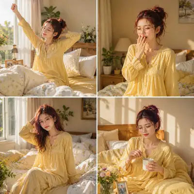 Premium Cinematic Morning Lifestyle Collage