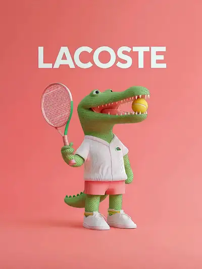 3D Crocodile Tennis Hyperlapse